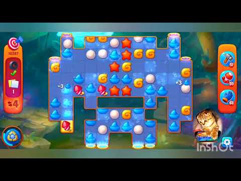 Fishdom 2022, no Boosters,  10287  level  -  прохождение без бустеров,  10287  уровень.