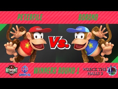 Wreck the Halls 3 W1 - Peterfile (Diddy Kong) vs Borond (Diddy Kong)