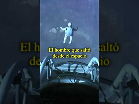 El hombre que saltó desde el espacio | TX #viral #shorts
