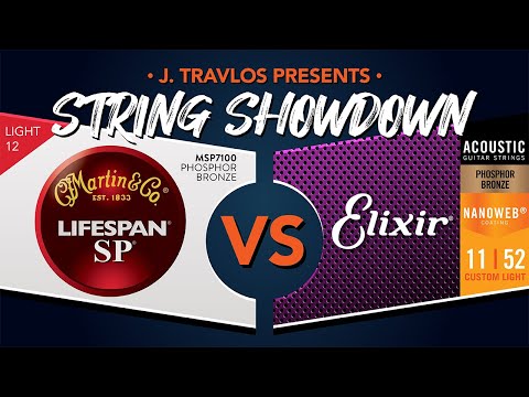 Guitar String Showdown: Martin Lifespan SP VS Elixir Phosphor Bronze Acoustic Guitar Strings