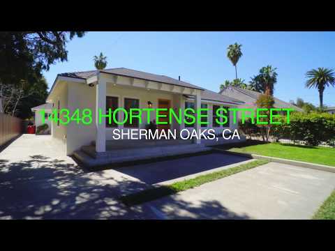 14348 Hortense St, Sherman Oaks - Los Angeles Real Estate Photo/Video Services -