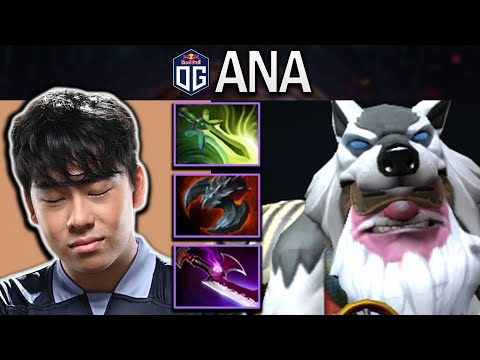 OG.ANA SMURF SNIPER WITH SILVEREDGE-BUTTERFLY COMBO - DOTA 2 GAMEPLAY
