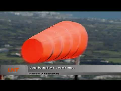 Llega "buena lluvia" para el campo