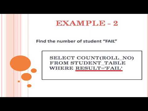 Db2 Tutorial Sql Count Function With Examples Count Function In Sql