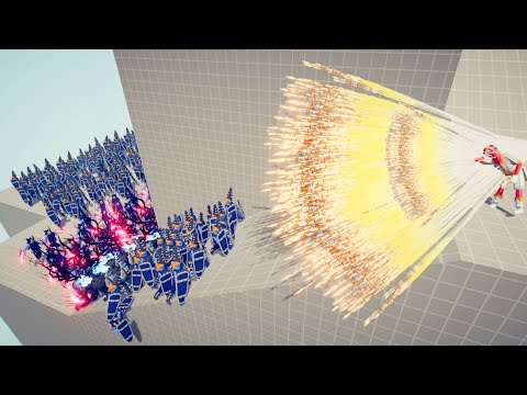 2X ANGELIC SPEAR GOD DEFENDS TOWER VS EVERY FACTION  | Totally Accurate Battle Simulator TABS