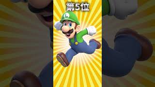 スーパーマリオ人気キャラクターランキング！