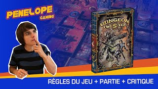 DUNGEON TWISTER - {règles du jeu et partie} avec Mussino aka @JeuDésCouvre
