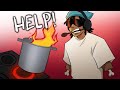 Hilarious Blindfolded Baking Challenge Oiled Up