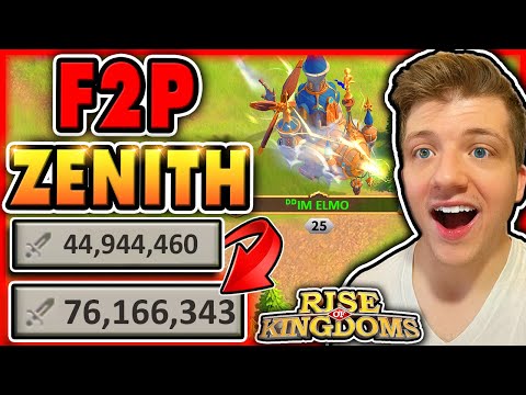 How To Win Zenith of Power as F2P in Rise of Kingdoms