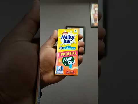 Nestle Milky bar white chocolate in new pack #shorts