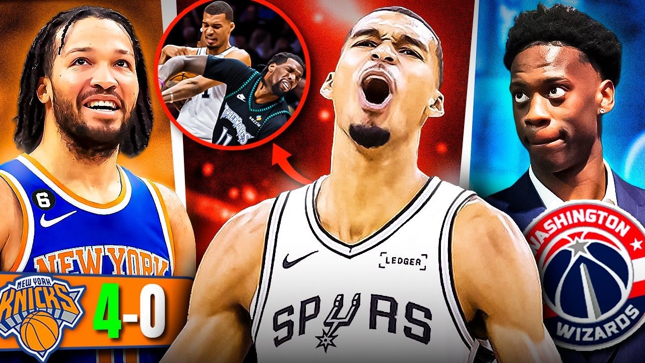 ¡NOCHE LOCA EN LA NBA! ¡WEMBY EXPULSADO Y 2-2! ¡KNICKS HISTÓRICOS! ¡Nº1 DEL DRAFT A WIZARDS!