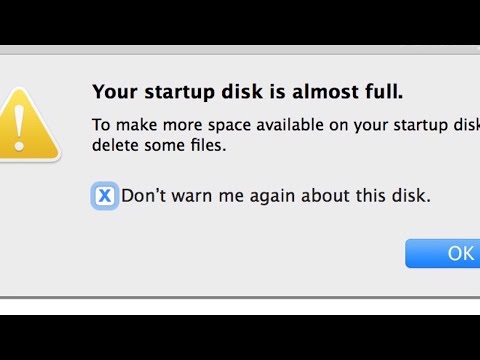 Your Startup Disk Is Almost Full Mac Fix