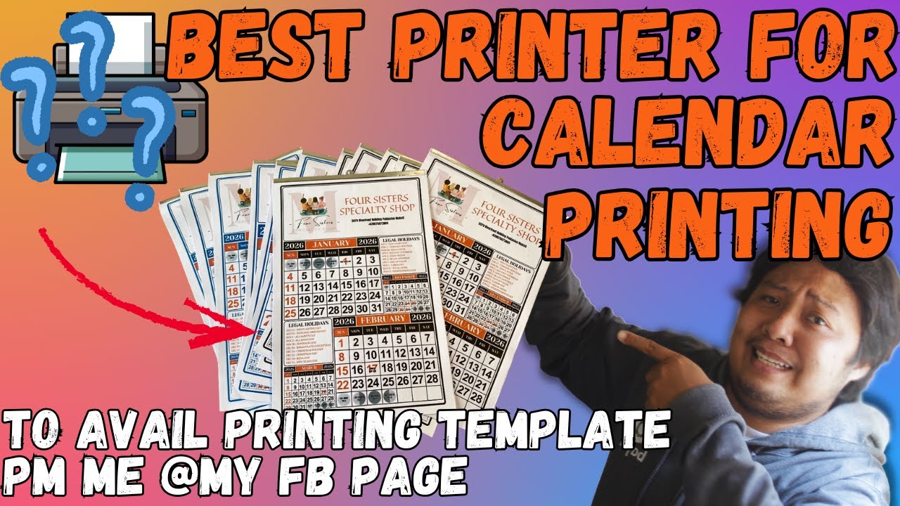 BEST PRINTER & INK FOR CALENDAR BUSINESS 2025! | LOW COST, HIGH QUALITY PRINTS!