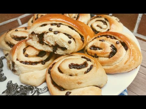 The most delicious butter roll recipe with chocolate chips. Best Chocolate roll recipe👌😋