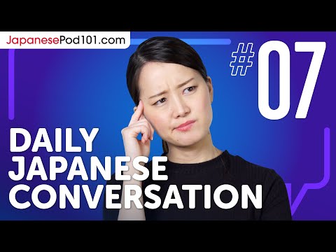 Ask for a Substitution at a Sushi Restaurant in Japanese Daily Japanese Conversations 01