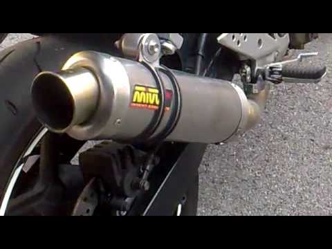 Z750 2006 Mivv gp titanium no dbkiller