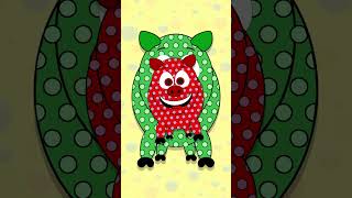 Big Bigger Biggest PIGS Song #polkadot #pig #shorts @BabyBigMouth #funny #kidssong #cartoonforkids