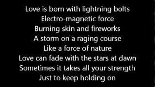Rush-The Speed Of Love (Lyrics)