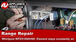 Whirlpool Stove Repair - 8" Element Will Not Heat - Infinite Switch