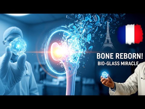 France’s Bio-Glass That Regrows Broken Bones Naturally | The Future of Bone Healing Technology