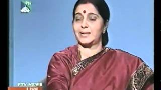 PTV Interview with Smt. Sushma Swaraj: 8.03.2002