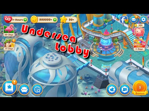 Matchington Mansion - Undersea Lobby 2 - Cruise Ship Part 5 Gameplay