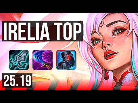 IRELIA vs MALPHITE (TOP) | 6 solo kills, Dominating | KR Master | 25.19