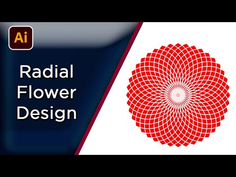 Create Stunning Radial Flower Design in Adobe Illustrator