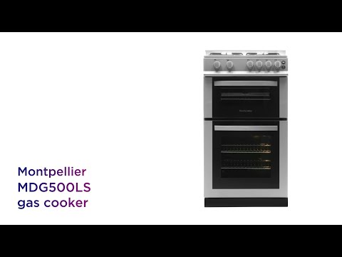 Montpellier MDG500LS 50 cm Gas Cooker - Silver | Product Overview | Currys PC World
