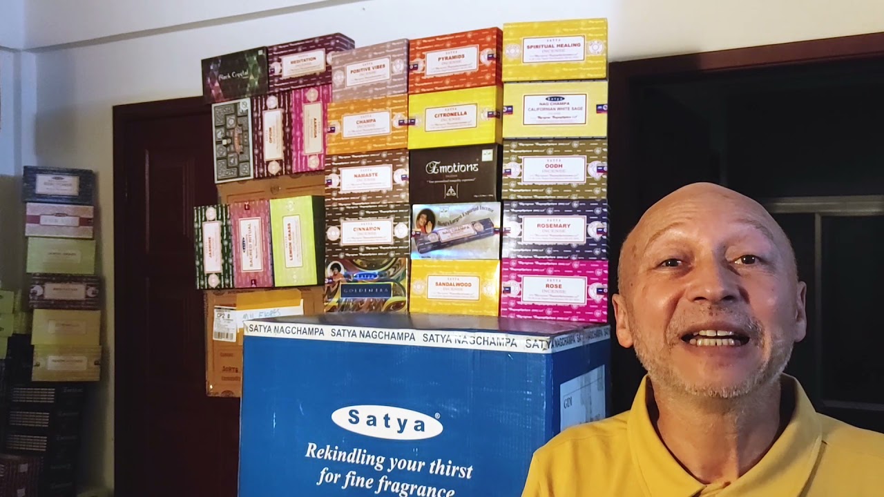 Incensos Originais Nag Champa Satya Fragâncias Maravilhosas Excelente Qualidade