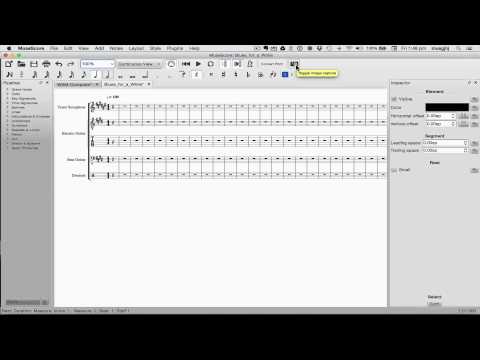 MuseScore in Minutes: Lesson 2 - Working with MuseScore