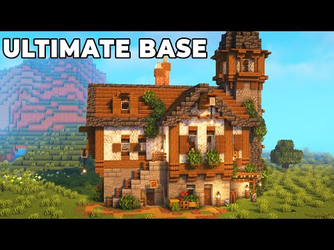 Minecraft: Ultimate Medieval Survival Base [Tutorial]