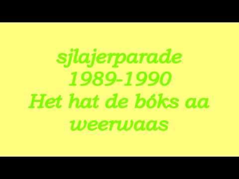 sjlajerparade 89 90 weerwaas het hat de bóks aa