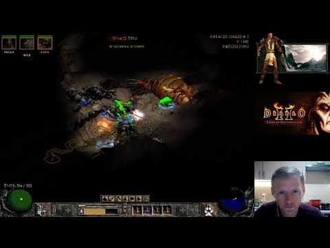 Diablo 2 HC Druid Wilkołak #2 -Akt 1 Andariel i początek Akt 2 normal