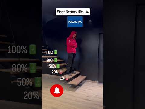 When Your Phone Hits 1% 🔋😂 Samsung vs iPhone vs Xiaomi vs Nokia