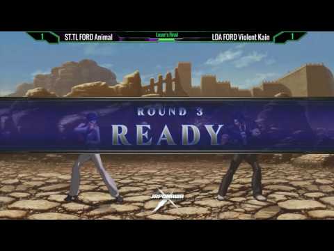 KOF XIII Top 8 Japonawa X   - ST.TL.FORD Animal VS LDA.FORD Violent Kain (9/10)