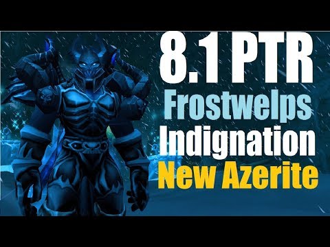 8.1 PTR Frost DK PvE - New Azerite Trait - is Froswhelp's Indignation strong?