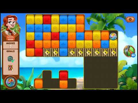 Lost Island Blast Adventure Level 1996 - NO BOOSTERS 🏝️ | SKILLGAMING ✔️