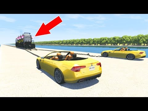 BeamNG Drive - CRAZY TRAIN CARS TOWING