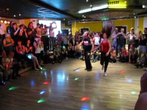 Kadu & Larissa - Zouk workshop demo @ Prague Zouk Congress 2013