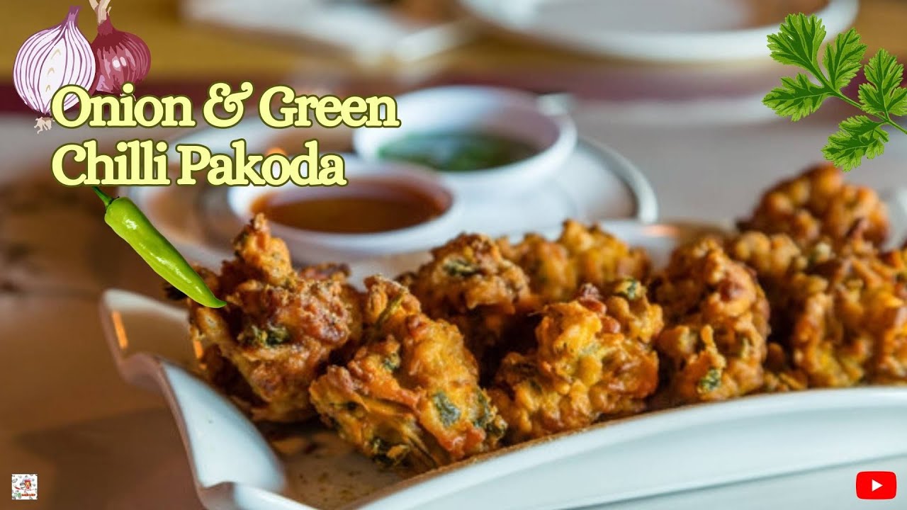 Easy Onion Pakode Recipe 🤤😍। Crispy & Crunchy Pyaz Ke Pakode । Tea Time Snack