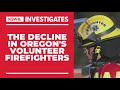 Volunteer firefighters staff many of Oregon's fire departments, but their numbers are dwindling