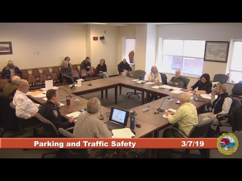 Parking and Traffic Safety Committee 3.7.2019