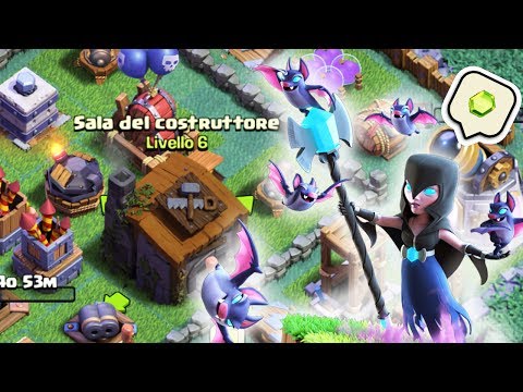 GEMMIAMO LA SALA LIVELLO 6, CALORIFERO E STREGHE - Clash of Clans