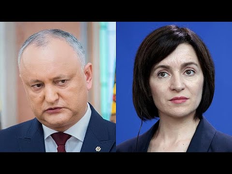 Moldova presidential election: Sandu takes surprise lead over Dodon after first round