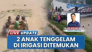 Dua Bocah Tenggelam Akhirnya Ditemukan Basarnas, Tewas akibat Terseret Arus Aliran Irigasi 13 Km