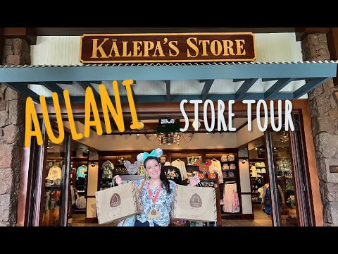 DISNEY AULANI STORE TOUR - KALEPA'S STORE OUTONO 2022