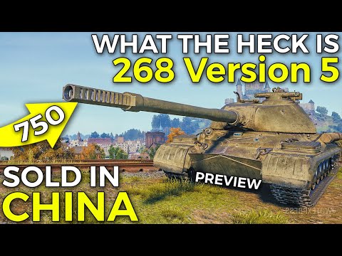 Tier X Version 5 of Object 268 Sold in China! | World of Tanks 2021 Update 1.12+ Patch News