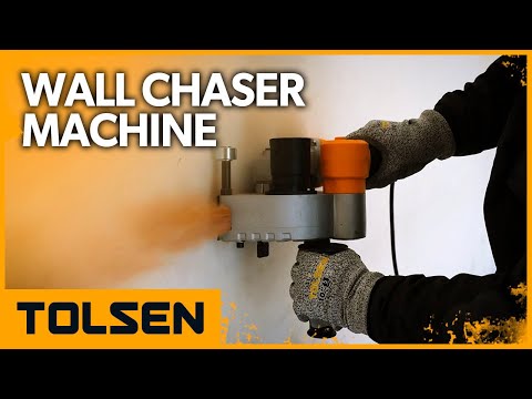 TOLSEN® Wall Chaser Machine | Wall Groove Cutting Machine | Wall Slotting Machine 79537
