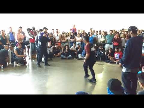 Bboy Insano e Bboy Tchantcho vs Palmares Crew Final aniversário da Inglórios